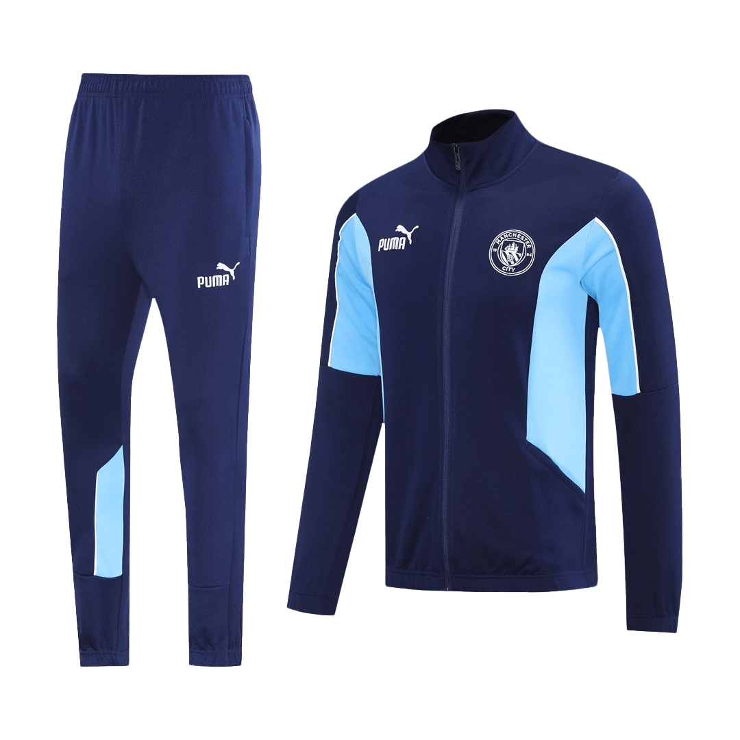 Manchester City Conjunto Casaco(Blusão+Calça) Formação Blusão 2025/26