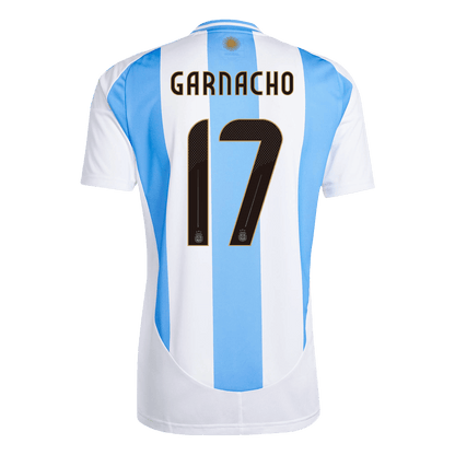 Camisola de futebol GARNACHO #17 Argentina Home Custom Shirt 2024