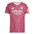Versão do Jogador Real Madrid Terceira Futebol Camisas 2026/27 Rosa