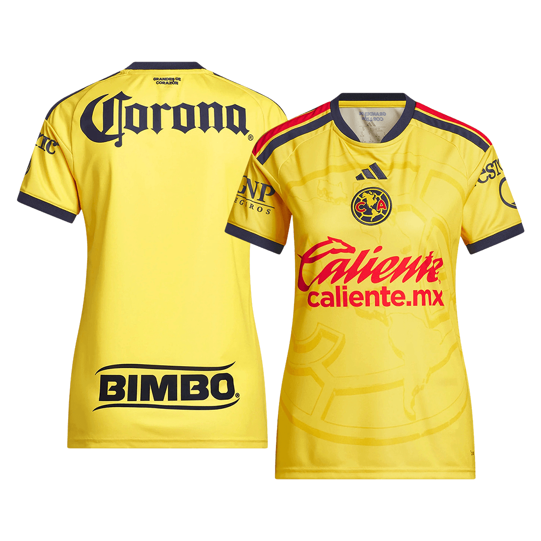 Mulheres Club America Principal Camisa 2026/27 Amarelo