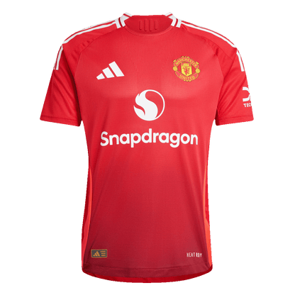 Camiseta de fútbol auténtica GARNACHO #17 Manchester United Home 2024/25