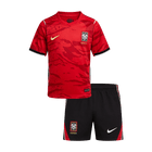 Coreia do Sul Infantil  Casa Copa do Mundo Futebol Camisa 2026 Vermelho