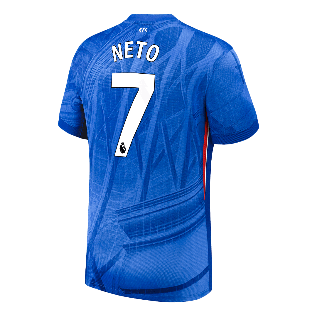 【Super Qualidade】NETO #7 Chelsea
 Casa Futebol Camisa 2025/26 Azul