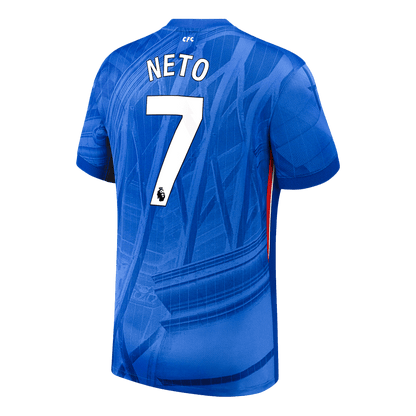 【Super Qualidade】NETO #7 Chelsea
 Casa Futebol Camisa 2025/26 Azul