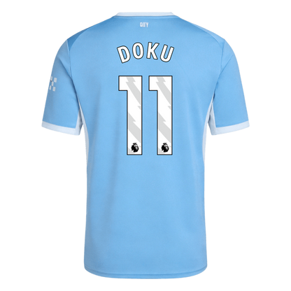 DOKU #11 Manchester City Casa Camisa 2026/27 Azul
