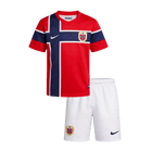 Norway Infantil 
 Casa Copa do Mundo World Cup Futebol Camisa 2026 Vermelho