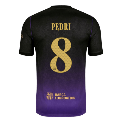 PEDRI #8 Barcelona Fora Camisa 2026/27 UCL