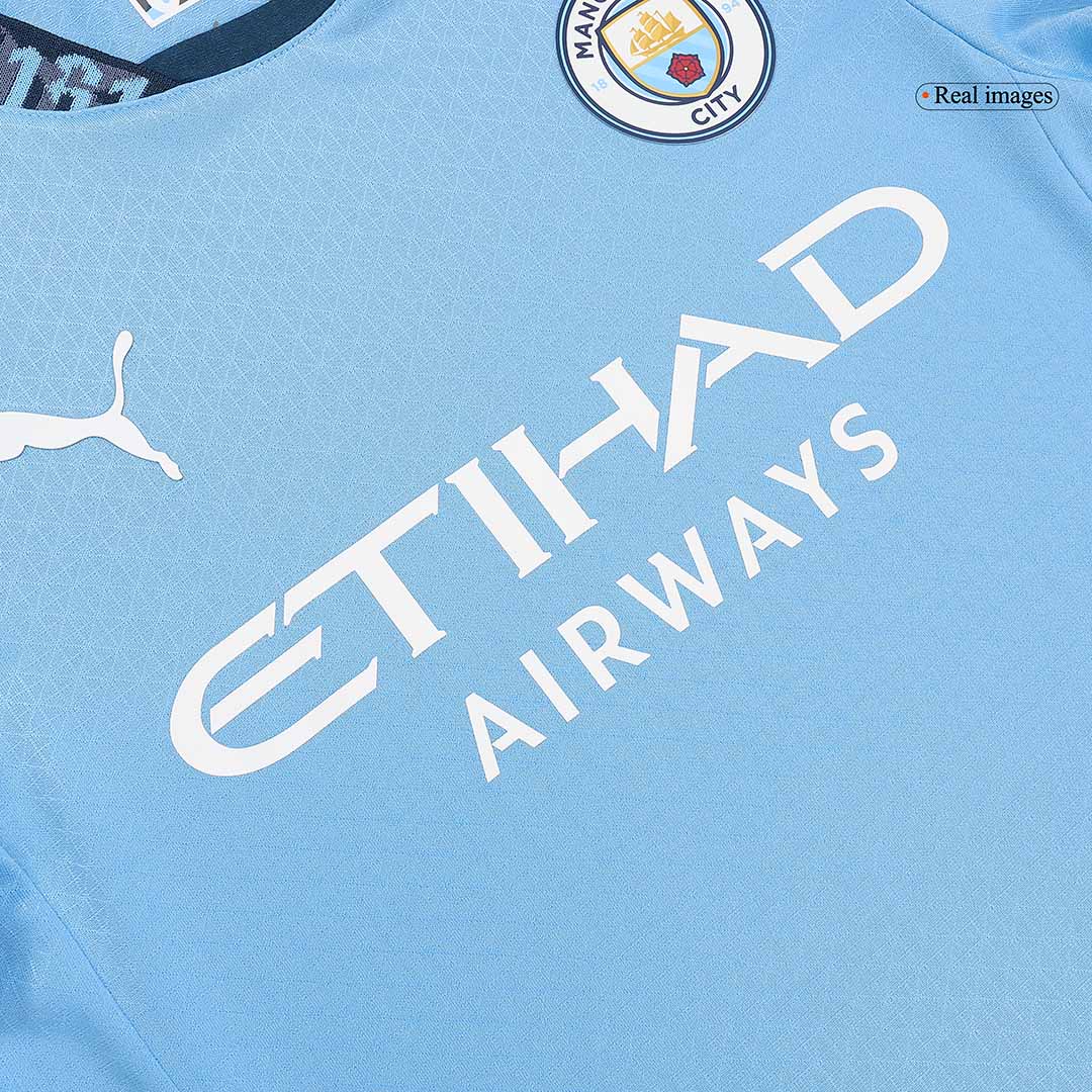 Soccer Jersey Manchester City Home Shirt 2024/25