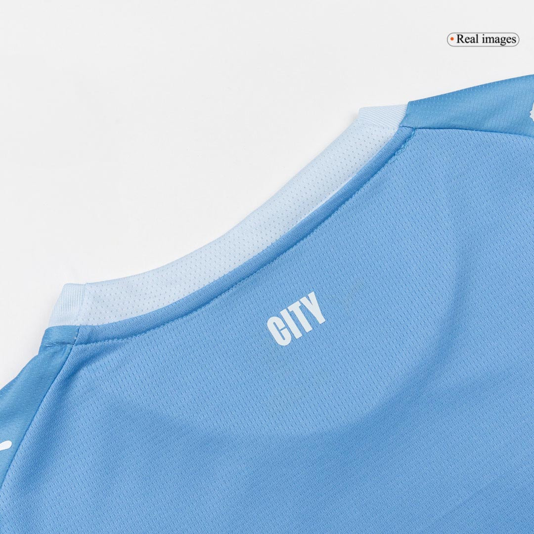 DOKU #11 Manchester City Casa Camisa 2026/27 Azul