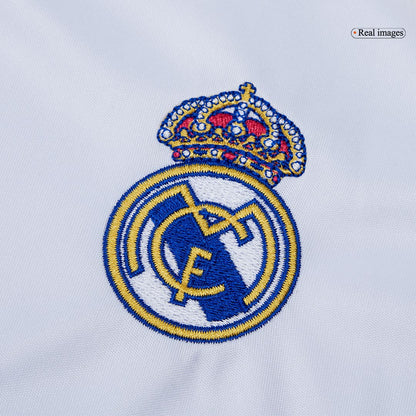 Infantil Real Madrid Casa Futebol Camisa Conjunto(Camisa+Calção) 2025/26 Branco