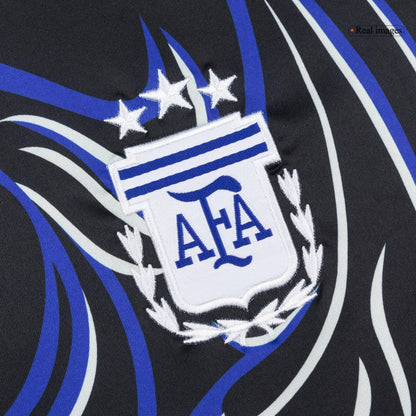 E. FERNÁNDEZ #24 Argentina Fora Copa do Mundo Camisa 2026 Preto