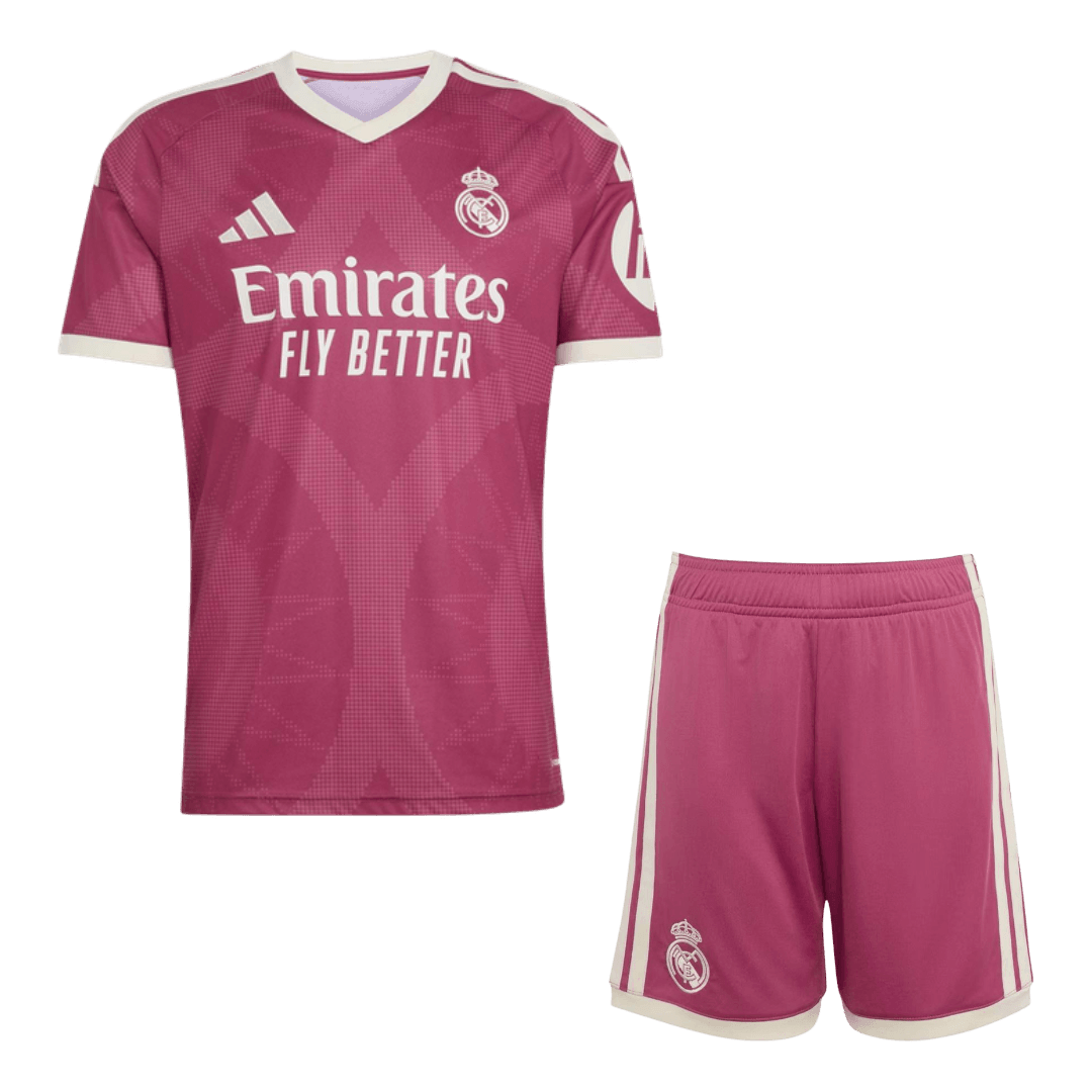 Real Madrid Terceira Camisa 2026/27 Rosa