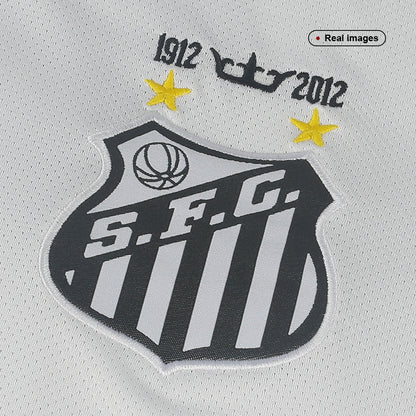 Retrô NEYMAR JR #11 Santos FC Casa Camisa 2012 Branco