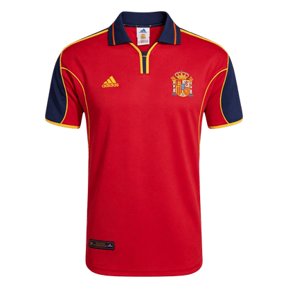 Retrô Espanha Casa Camisa 2000 Vermelho