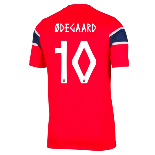 Ødegaard #10 Norway Casa Copa do Mundo Camisa 2026