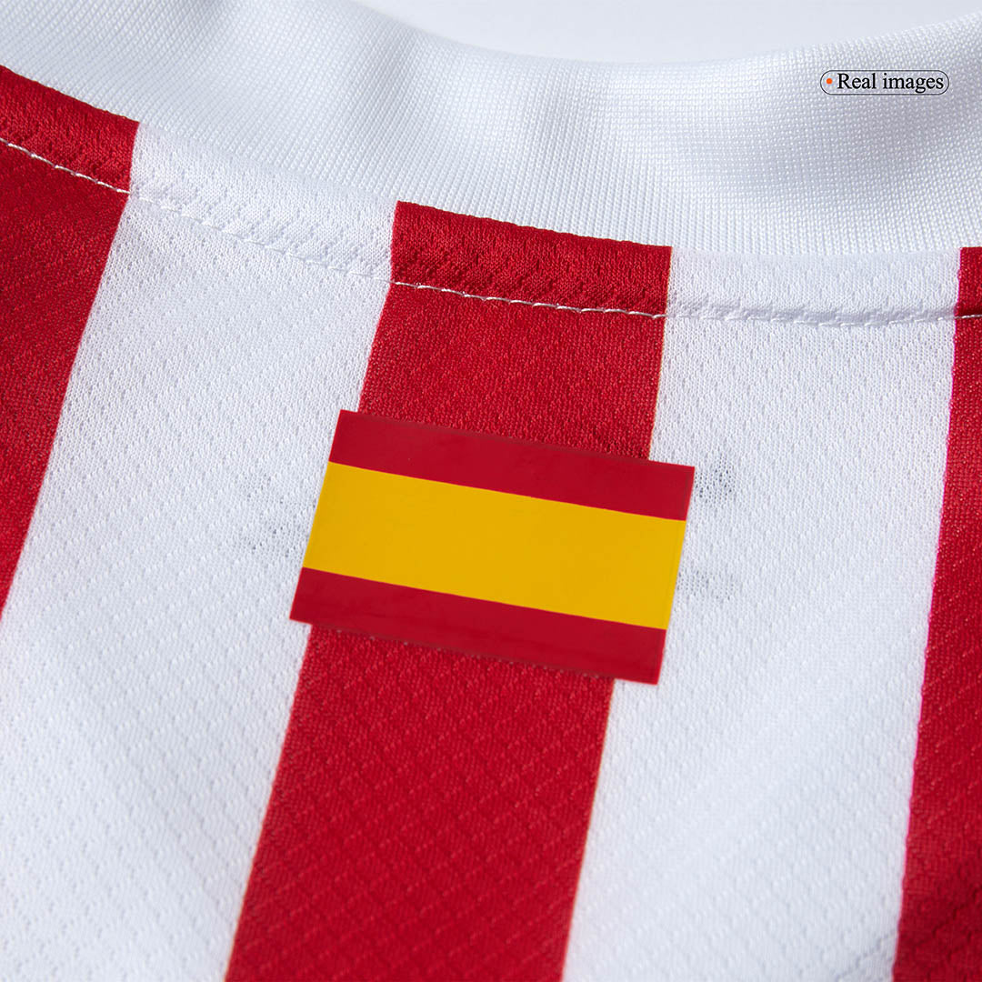Atletico Madrid Infantil Casa Conjunto (Camisa + Calção + Meias) 2025/26