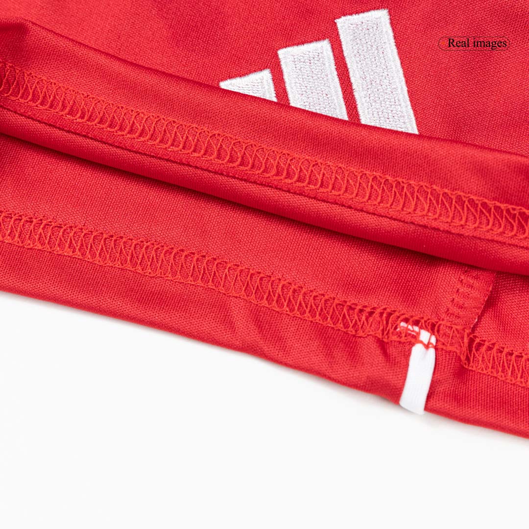 Liverpool Infantil 
 Casa Futebol Camisa Conjunto (Camisa+Shorts) 2025/26 Vermelho