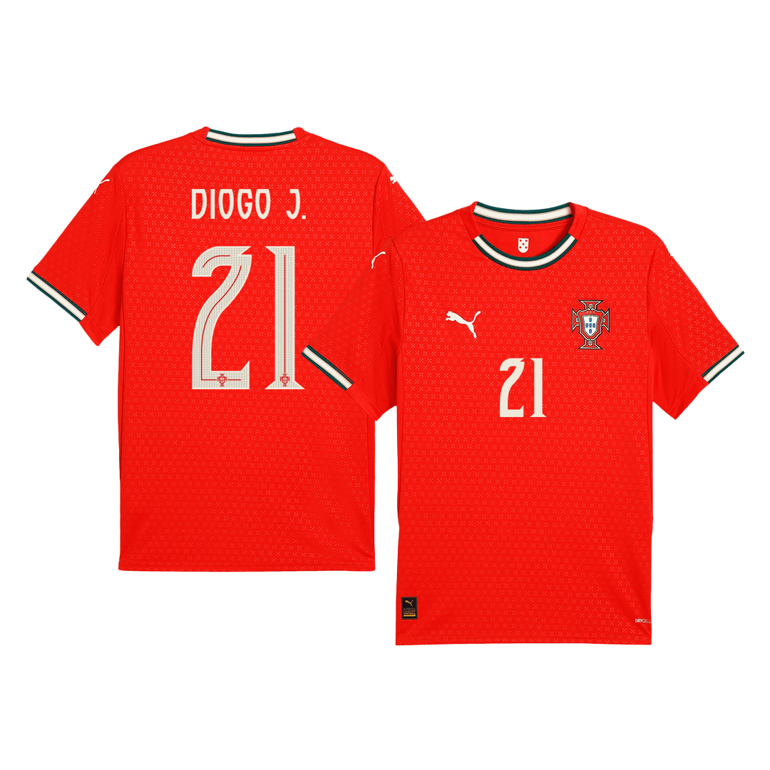 DIOGO J. #21 Portugal Casa Camisola 2025