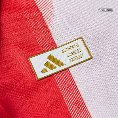 Autêntico OLISE #17 Bayern Munich Casa Futebol Camisas 2025/26 Vermelho