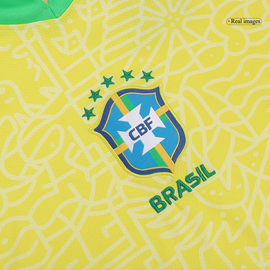 Camisola de futebol do Brasil Home Shirt 2024