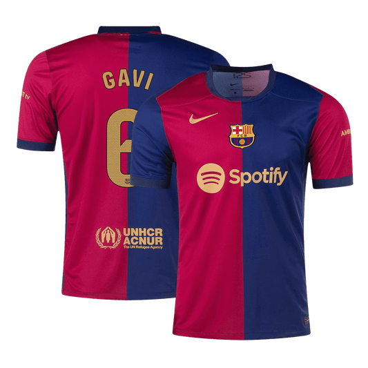 GAVI #6 Barcelona Home football shirt 2024/25