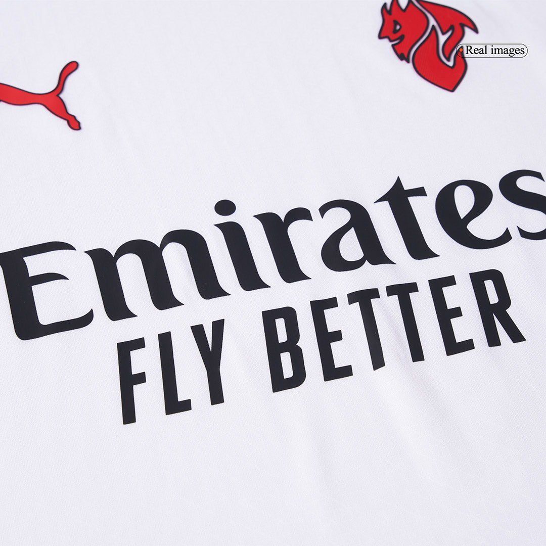 Autêntico FOFANA #19 AC Milan Fora Futebol Camisas 2025/26 Branco