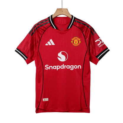 Autêntico ŠEŠKO #30 Manchester United Casa Camisa 2025/26 Vermelho