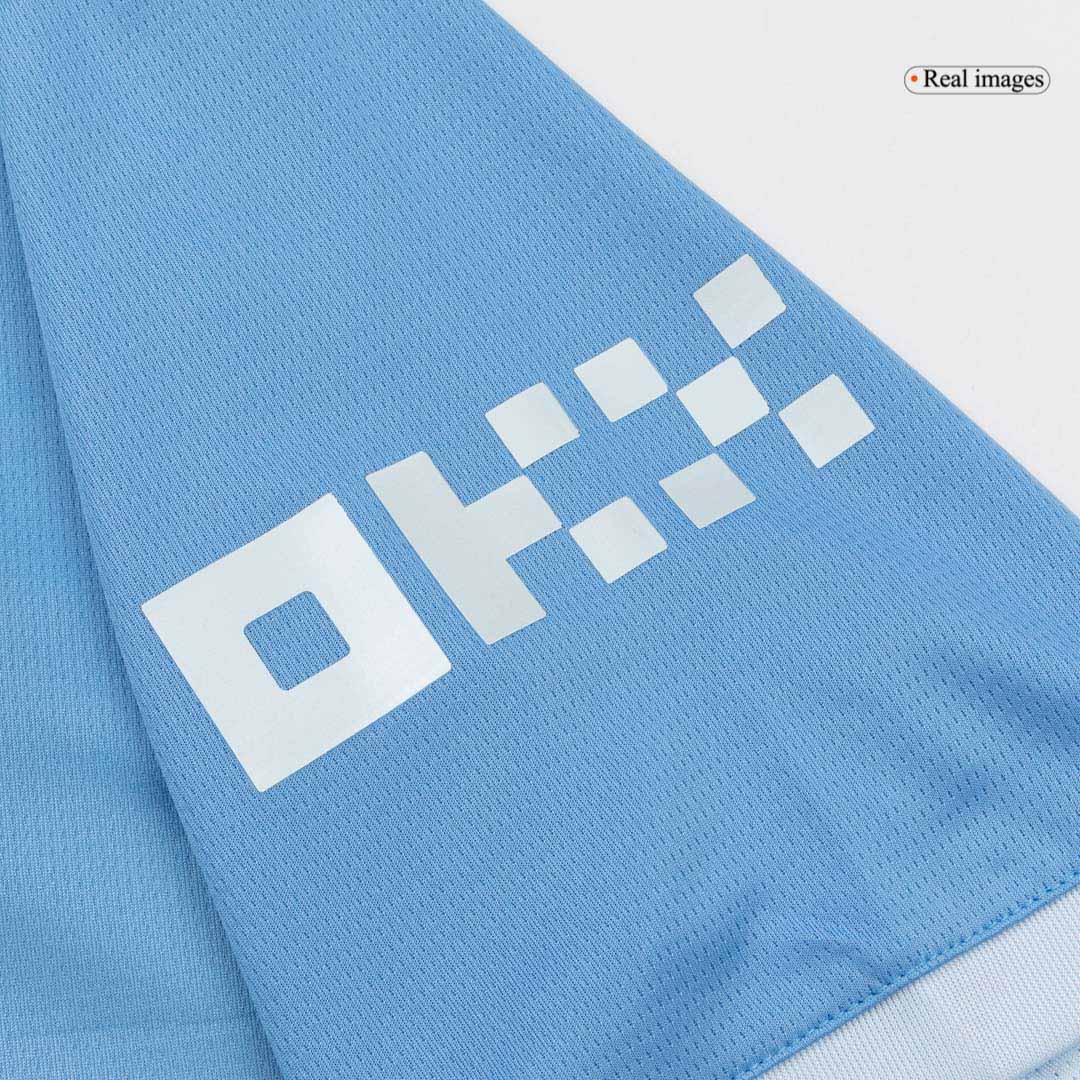 ENZO #17 Manchester City Casa Camisa 2026/27 Azul UCL