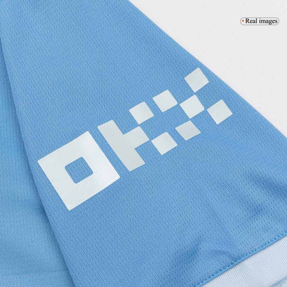 DOKU #11 Manchester City Casa Camisa 2026/27 Azul UCL