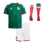 Mexico Infantil 
 Casa Futebol Camisa Conjunto (Camisa+Shorts+Meias) 2025/26 Verde