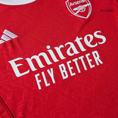 Infantil Arsenal Casa Camisa Conjunto (Camisa + Calções + Meias) 2025/26 Vermelho