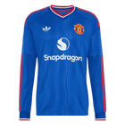 Manchester United Fora Manga comprida Camisa 2026/27 Azul