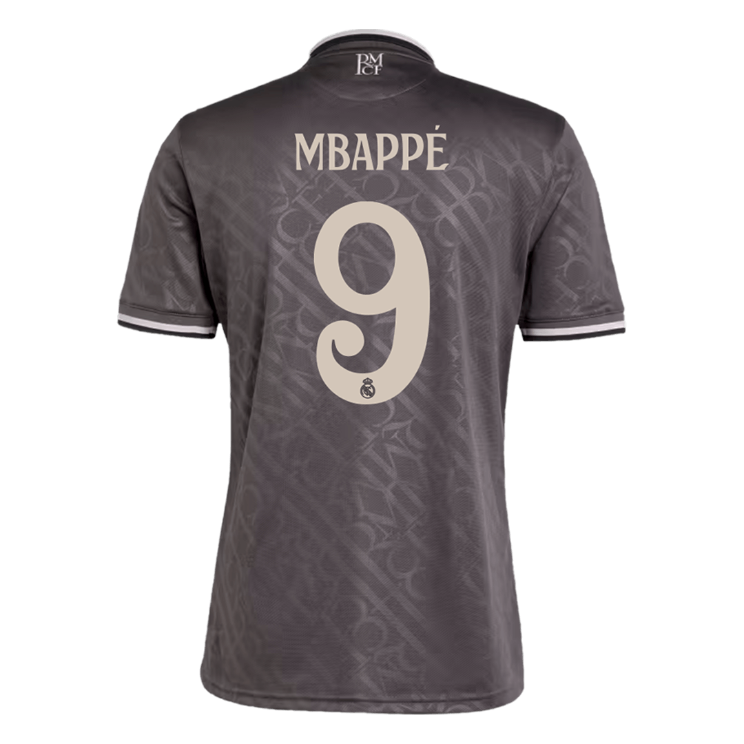 Mbapp¨| #9 Real Madrid Third Away football shirt 2024/25