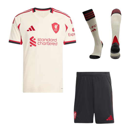 Liverpool Fora Camisa 2025/26  Branco
