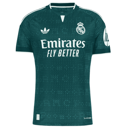 Versão do Jogador ARDA GÜLER #15 Real Madrid Fora Futebol Camisas 2026/27 Verde