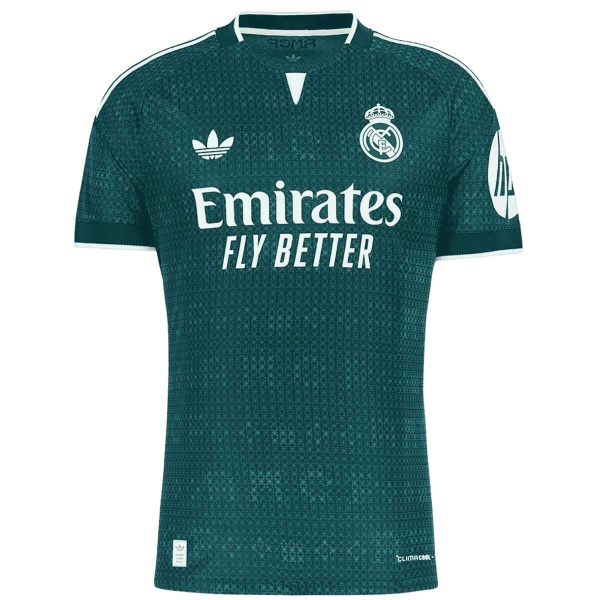 Versão do Jogador MBAPPÉ #10 Real Madrid Fora Futebol Camisas 2026/27 Verde