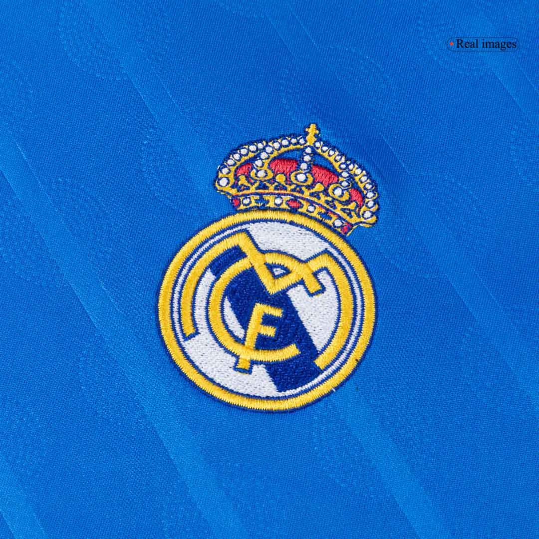 MBAPPÉ #10 Real Madrid Fora Terceira Camisa 2025/26- Azul