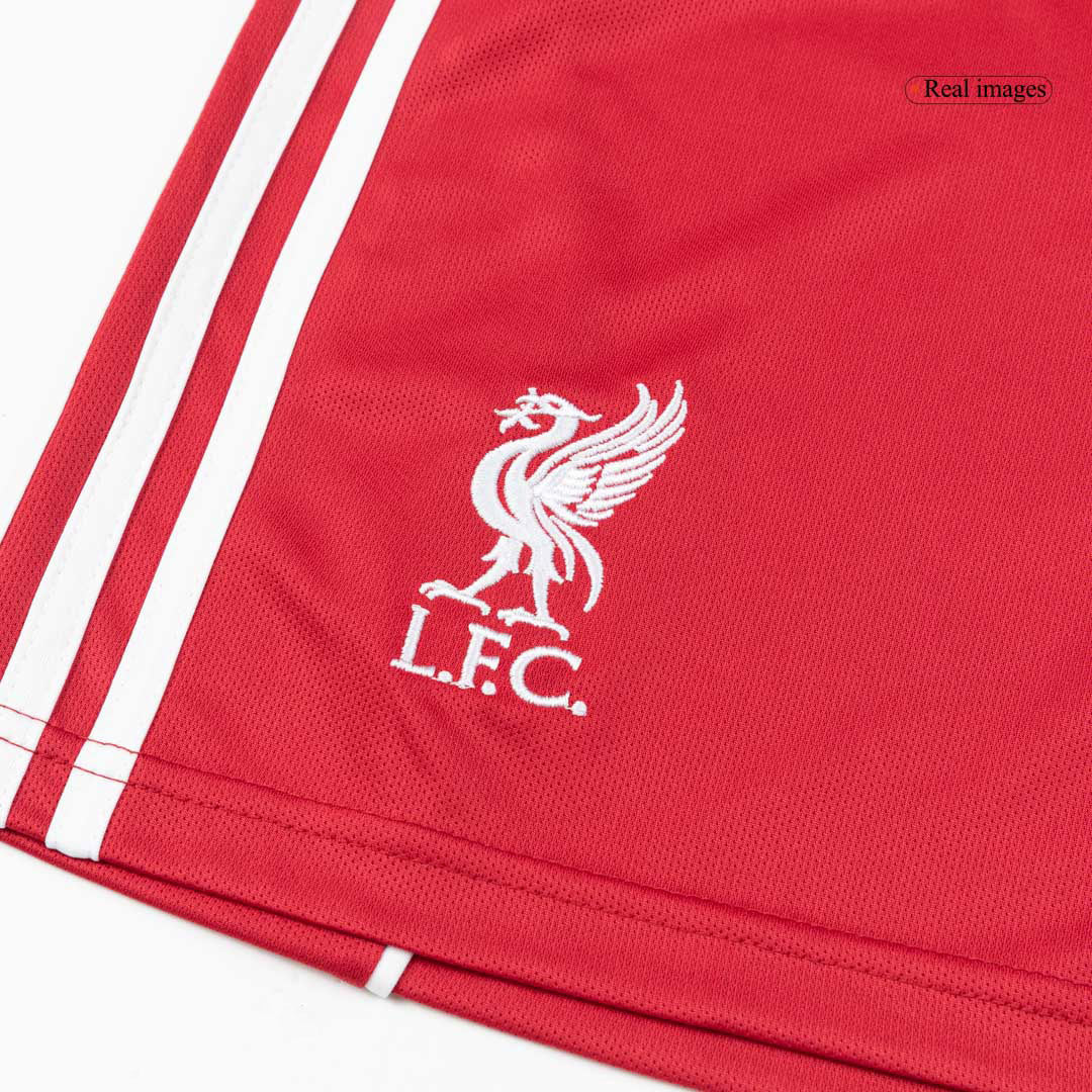 Liverpool Casa Calções 2025/26 Vermelho