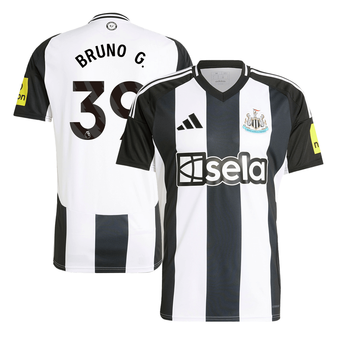 BRUNO G. #39 Newcastle United Home Football Shirt 2024/25 Football Kit UK