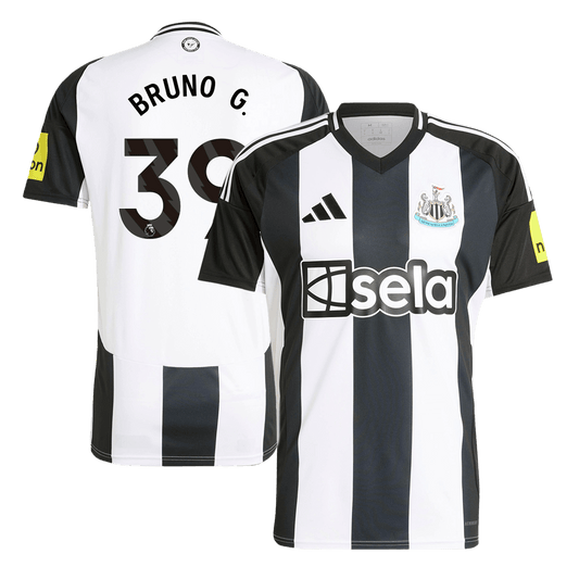 BRUNO G. #39 Newcastle United Home Football Shirt 2024/25 Football Kit UK