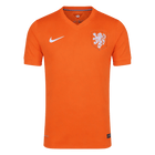 Retrô Netherlands Casa Copa do Mundo Camisa 2014 Laranja