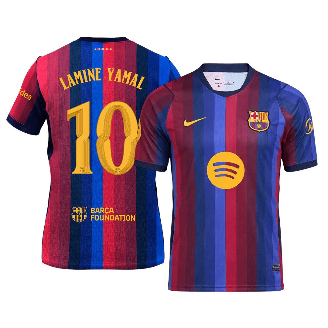 LAMINE YAMAL #10 Barcelona Casa Camisa 2026/27