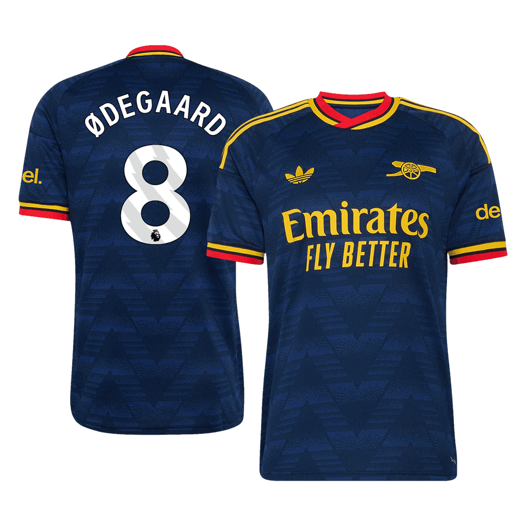 ØDEGAARD #8 Arsenal Fora Camisa 2026/27 Azul