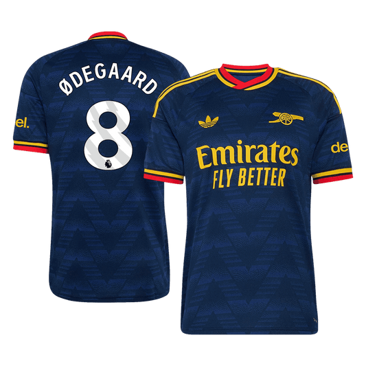 ØDEGAARD #8 Arsenal Fora Camisa 2026/27 Azul