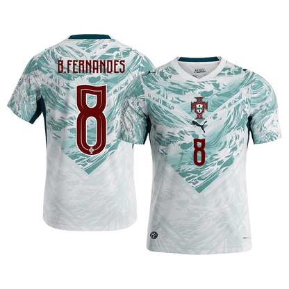 B.FERNANDES #8 Portugal Fora Copa do Mundo Camisa 2026