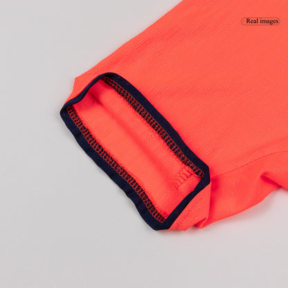 Jogador ROONY #28 Barcelona Fora Terceira Futebol Camisas 2025/26 Laranja