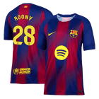 【Super Qualidade】ROONY #28 Barcelona
 Casa Futebol Camisa 2025/26