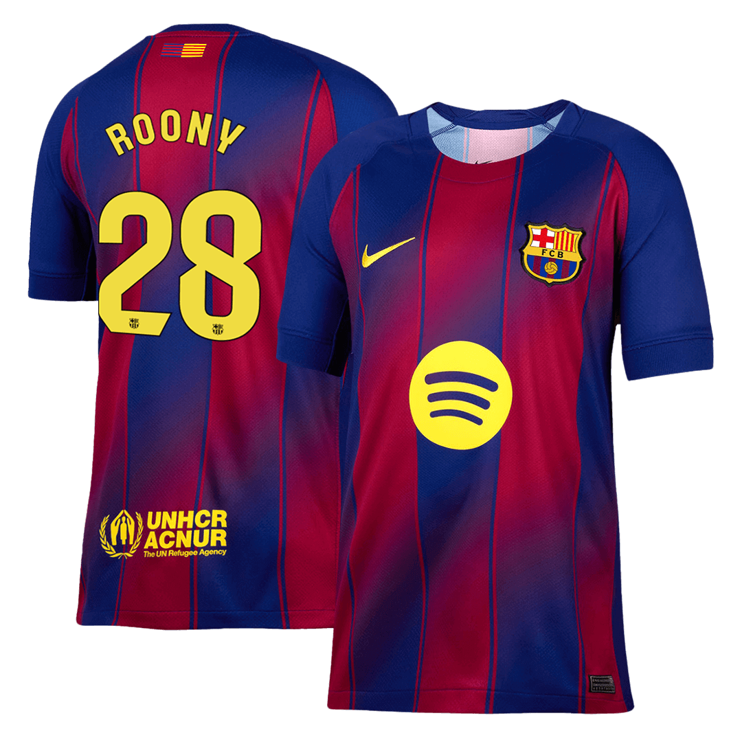 【Super Qualidade】ROONY #28 Barcelona
 Casa Futebol Camisa 2025/26