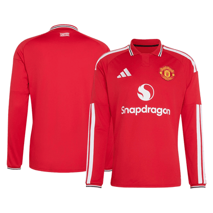 Manchester United Casa Manga comprida Camisa 2026/27 Vermelho
