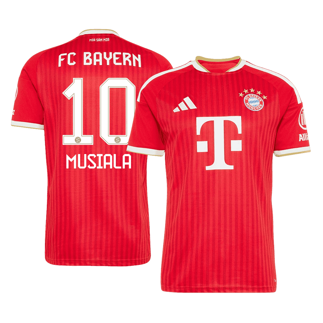 MUSIALA #10 Bayern Munich Casa Camisa 2026/27 Vermelho